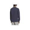 Adidas Originals Trefoil Large Logo Crew Neck Sweatshirt Men Tops Navy HE9490