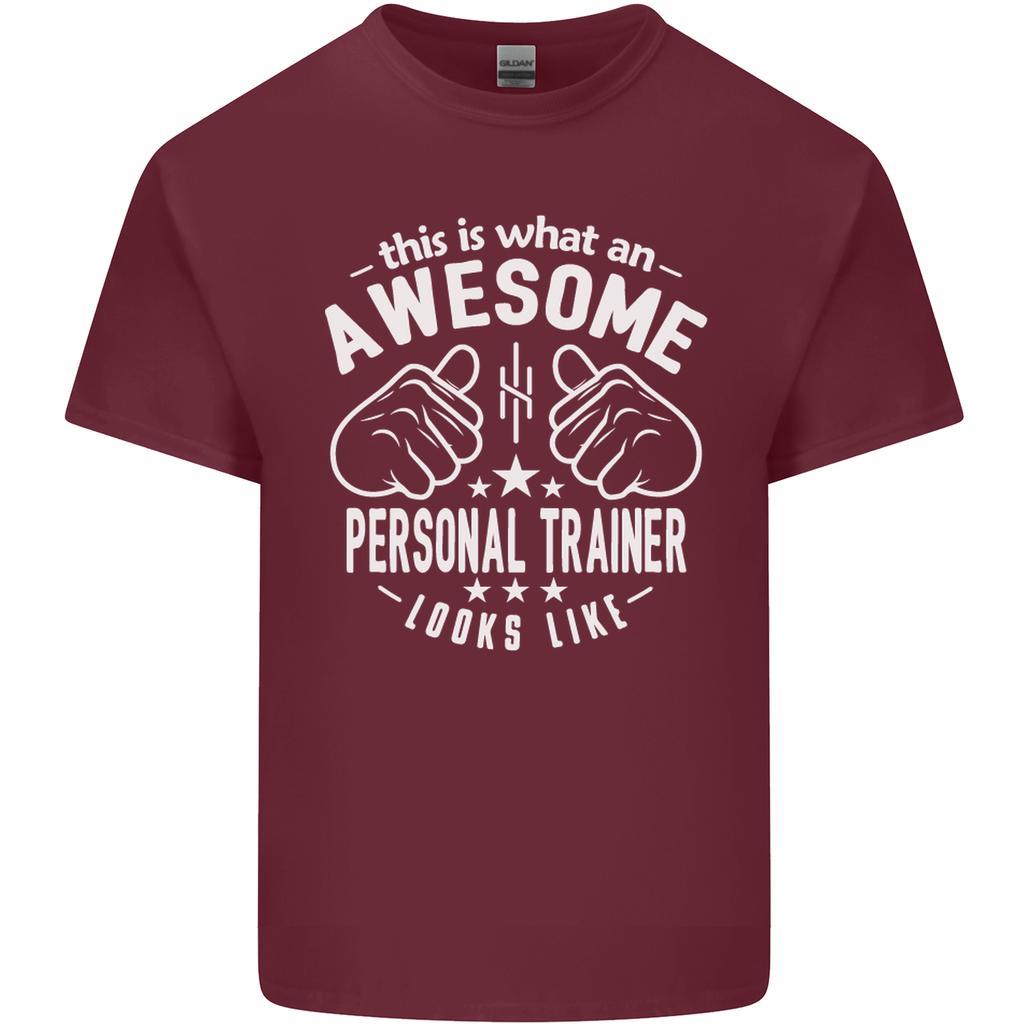 An Awesome Personal Trainer Looks Like Unisexs Light Cotton TShirt