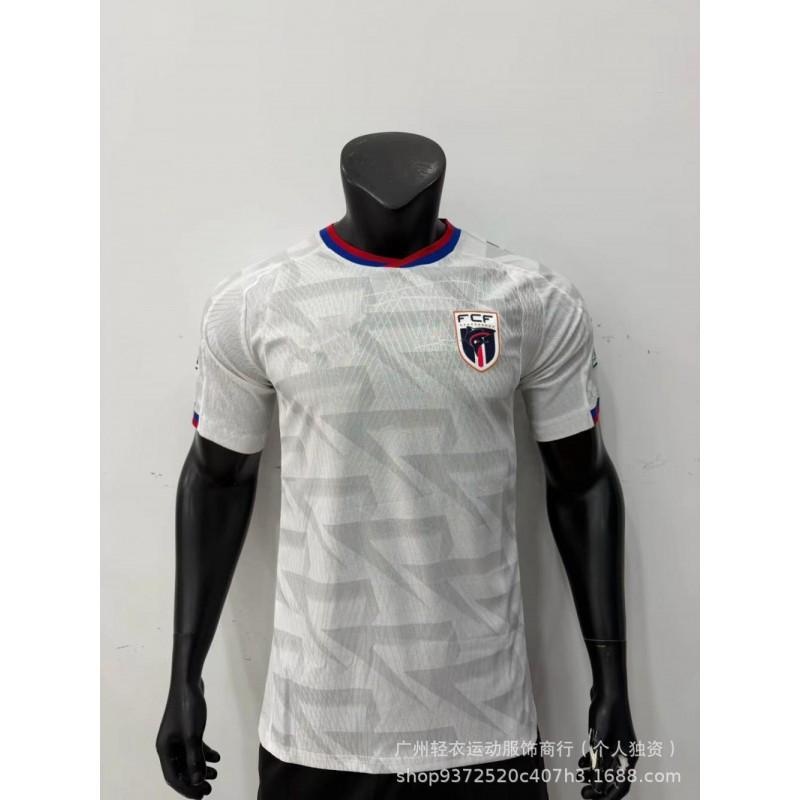 Football Jersey Short Sleeve Breathable Sports Top Men Women Adult
