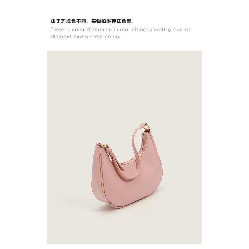 Women s bag new half-moon bag, armpit bag, niche design, high-end shoulder bag, crescent bag, messenger bag, bag.