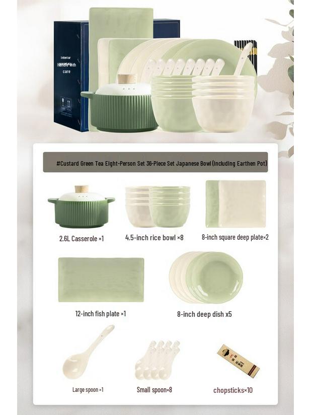 Modu Lanka Ceramic Dinnerware Set