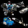 BEASTBOX 52TOYS Beastbox 1/4 Squad Firepower Robo Action Figure Four-Unit Transforming Battle Robot Retro Toy for Kids Boys Collectors