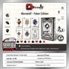Official Werewolf Poker & Logic Card Game Set