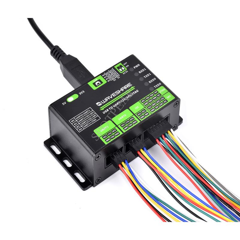 

Перетворювач USB на UART/I2C/SPI/JTAG, Сумісний з 3.3В/5В