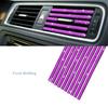 NEW 1/10PCS Car Vent Diamond Decorative Strip Fashion Luxury Car Air Conditioning Decoration Stripe Grille Sticker Accessories