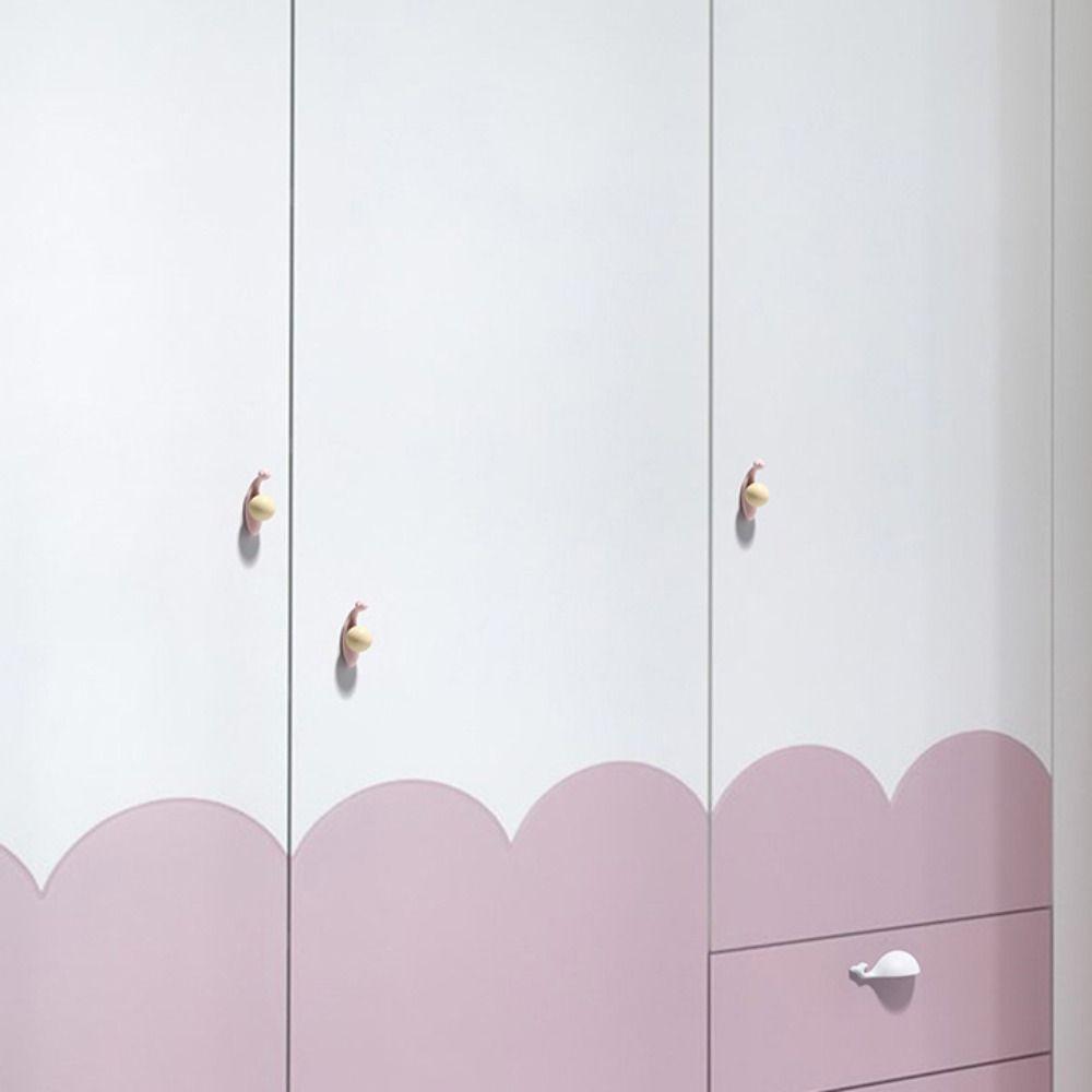 New Single Hole Door Handle Snail Shape Furniture Accessories Drawer Knobs Cartoon Cute Cabinet Handle
