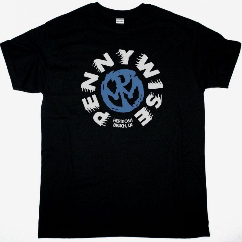 Pennywise Skate Wheel Band T-Shirt Punk Rock Tee S разноцветный