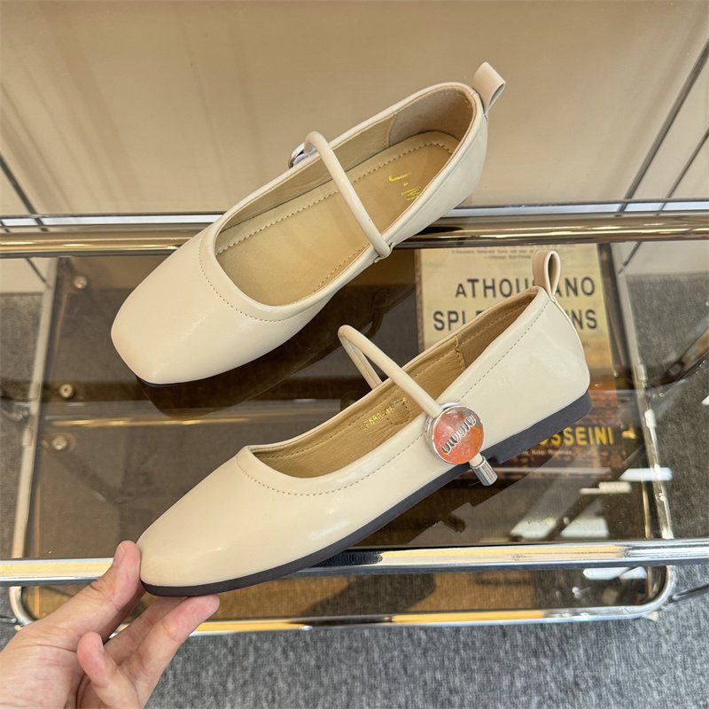 

Оригинальные одинарные туфли Мэри Джейн большого размера, темпераментные, в стиле ретро, женские, тонкие, новые вечерние туфли, с открытым верхом, на липучке, универсальные одинарные туфли женские 35 абрикосовый