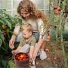 Leather Canvas Collapsible Foraging Bag for Storing Tools and Equipment