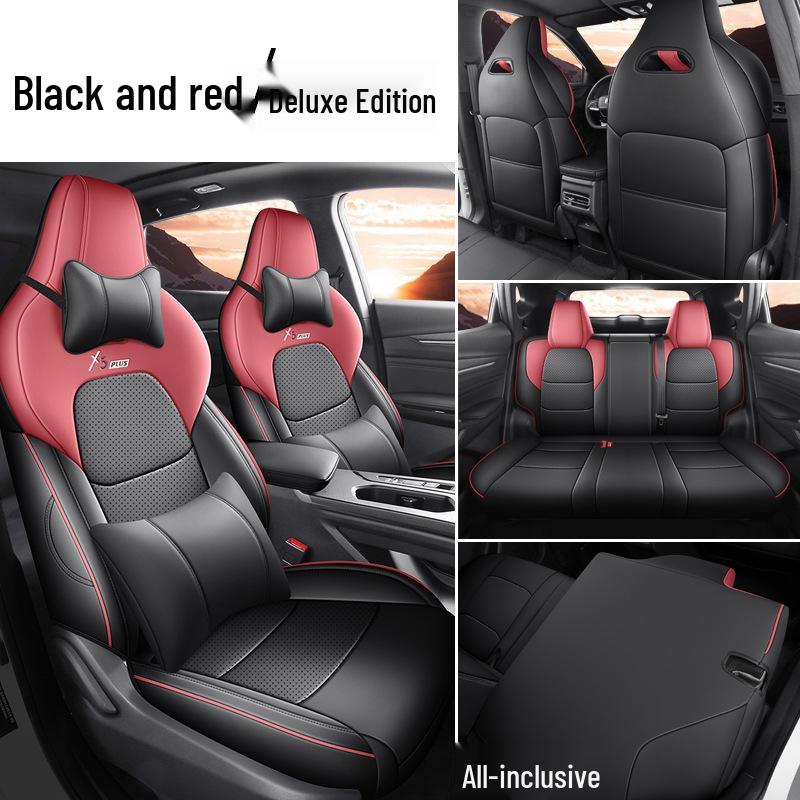 Changan X5PLUS Full Leather Car Seat Cushion - Universal, All-Season, Full Wrap Seat Cover for 26 Models