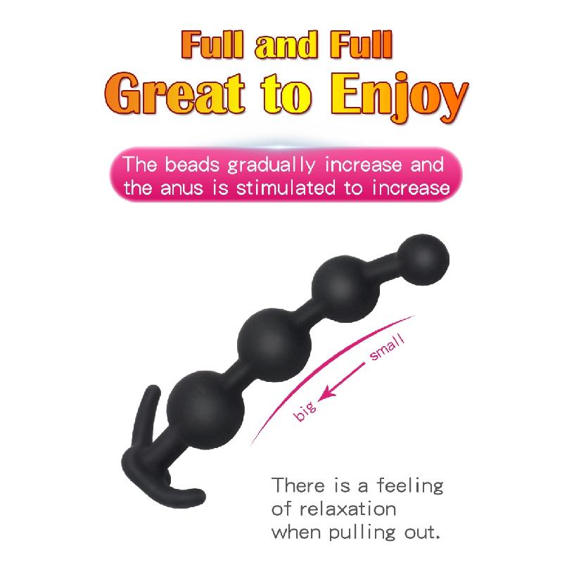 Anal Beads Balls Plug Buttplug Anal plug Dildo Vagina Masturbator Dilator Adult Sexy Sex Toys for Women Men Couples Sex