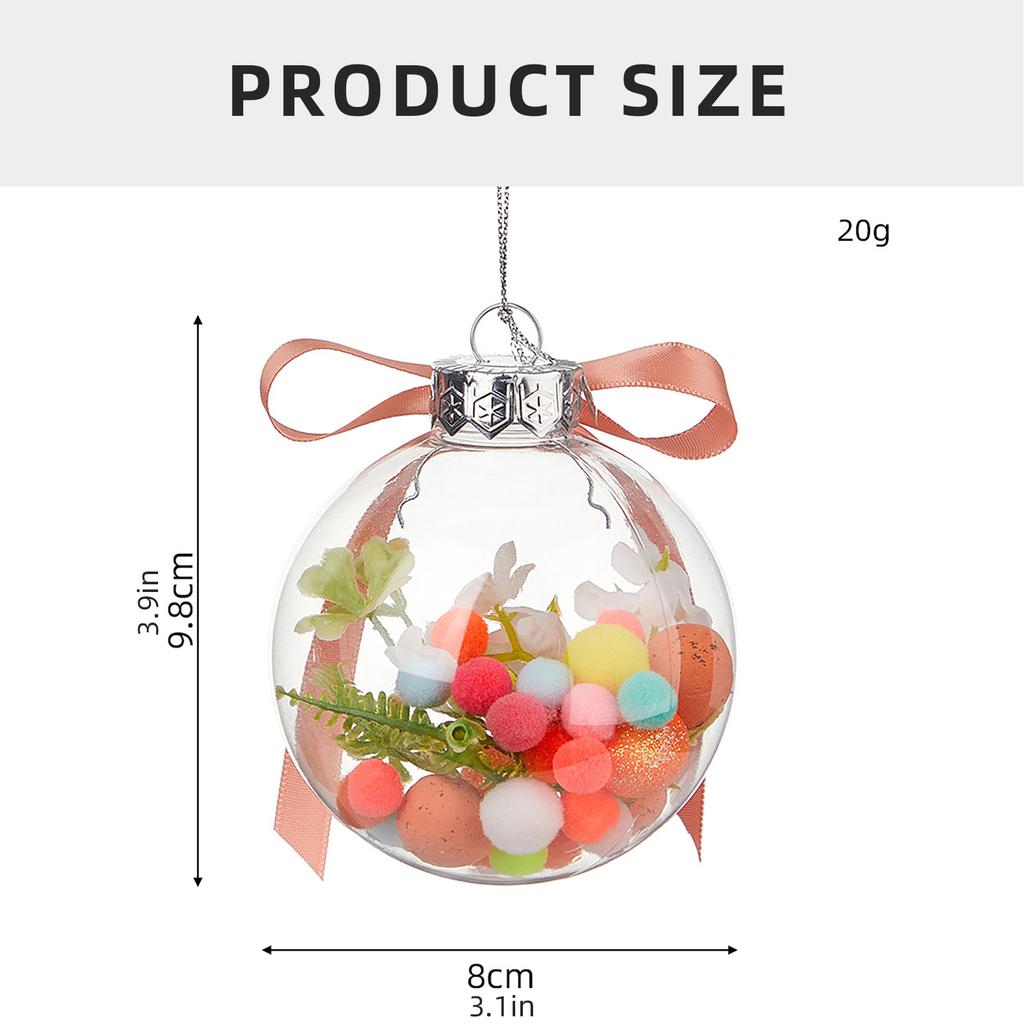 Ornement de Fête Pendentif Suspendu Œufs Colorés Embellissant Maisons Et Magasins Décoration de Fête de Noël Mariage