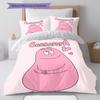 Barbapapa Art Pattern Bedding Home Decoration Birthday Gift ( 1 Duvet Cover + 2 Pillowcase, Without Core),fan Merchandise.