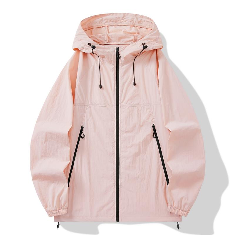 

Уличная солнцезащитная одежда Весна и лето Новый тренд Мужская свободная рабочая одежда Ветрозащитная водонепроницаемая куртка Куртка для пары 4XL