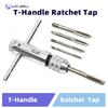 SUOBIE Adjustable T Handle Ratchet Tap Reamer Hand Wrench M3 M4 M5 M6 M8 Metric Machine Screw Thread Plug Tool Thread Lock3