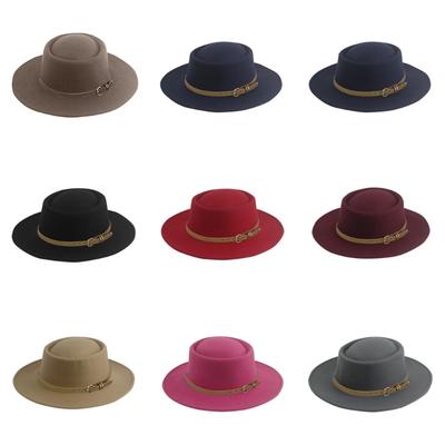 Sombreros Homburg de Lana Sombrero Exótico de Vaquero para Mujeres Hombres Accesorios para Fotos Occidental para Hombres Mujeres Uso Unisex Sombrerería