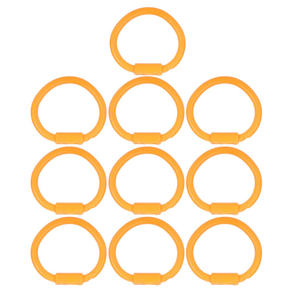 10Pcs Nylon Bull Nose Ring Accessory for Cattle Cow Farm Livestock Animal Equipment