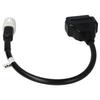 OBD2-adapter OBD2 4-pinners til OBD2 16-pinners Kompatibel med Yamaha FZ10 (2016–2019), MT07 (2017-2018), MT09 Motorsykkel, Scooter - 30cm