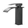 Rubinetto Nero Con Tubo Per Lavabo Da Bagno – Rubinetto Per Lavabo Opaco Miscelatore Caldo Freddo Per Lavandino