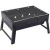 Portable Barbecue Charcoal Grill Stainless Steel Barbecue Tool Suitable for Cooking Camping Picnicking Beach Portable Barbecue