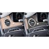 For Benz S-Class W222 2013- Real Carbon Fiber Sticker Driver Dashboard Air Vent Panel Car Accessories Interior Decorative