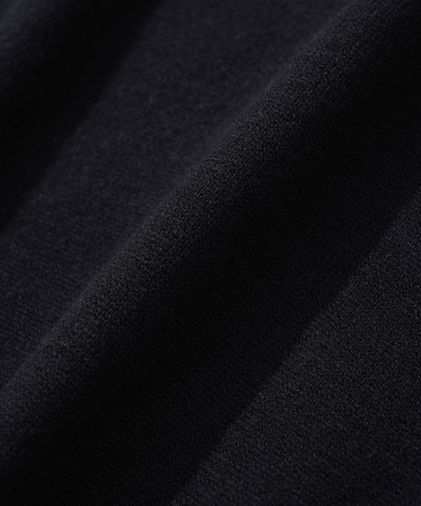 KNITTED (W) Basic Essential Washable Round Knit Black
