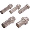 Tubo di Scarico in Acciaio Inossidabile Adattamento Universale Tubo di Scarico per Moto Riduzione del Rumore DB Insert per Moto Scooter