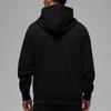 Jordan Flight Fleece FW24 Solid Color Fashion Hoodie Long Sleeve Sweatshirt Men Tops Black FV7248-010