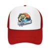 Custom Out Fishing Trucker Hat Unisex Women Adjustable Adult Fish FisherUnisex Baseball Cap Spring Dad Hat