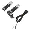 1 Pair 12V?99V Throttle Grips Universal Twist Throttle Accelerator Grip Handlebar with Keys for