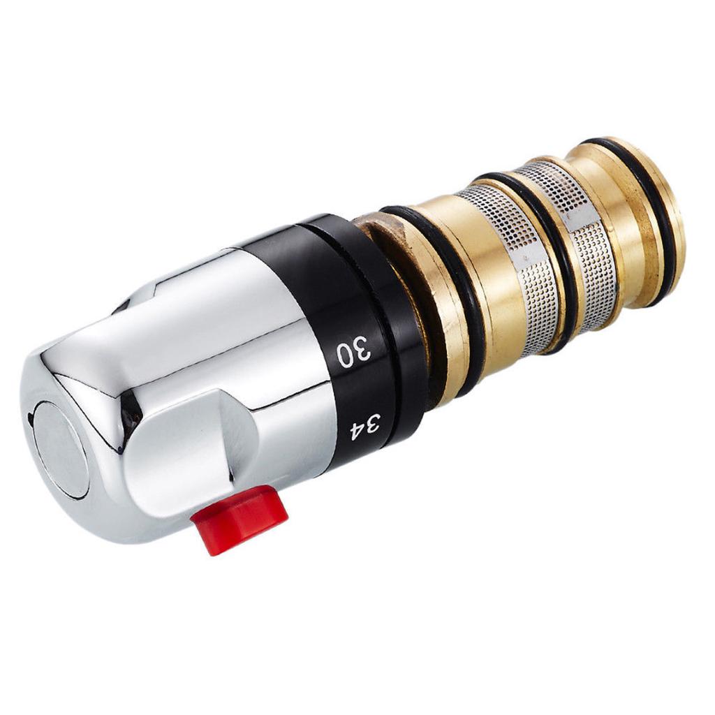 Buy PDTO Brass Thermostatic Bath Shower Mixer Tap Valve Handle Repair