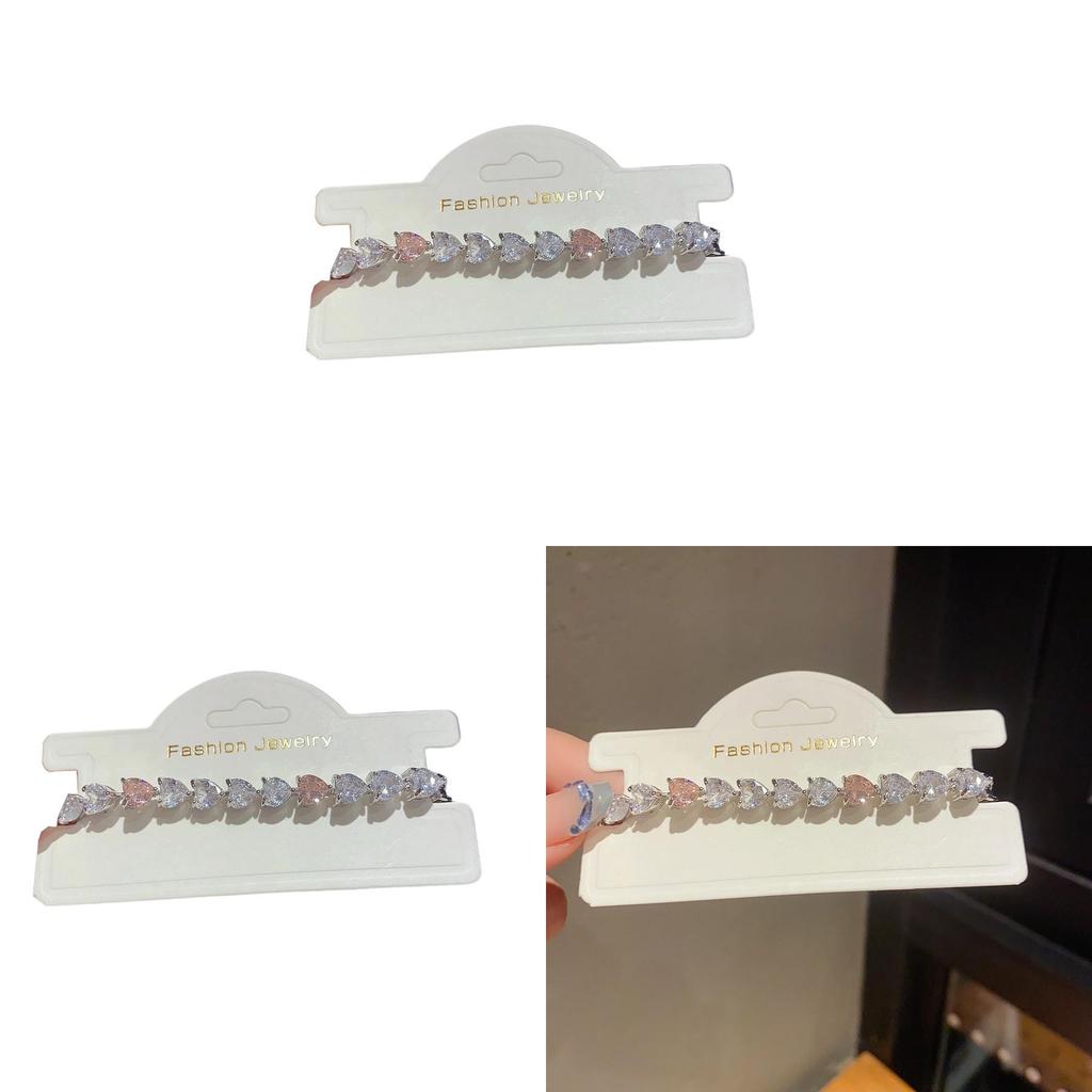 Heart Shape Jewelry Bracelet With Cubic Zirconia For Women Gift
