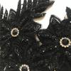 DIY 3D Flower Applique Rhinestone Lace Sewing Accessories New Sew On Patches  Clothing Decoration