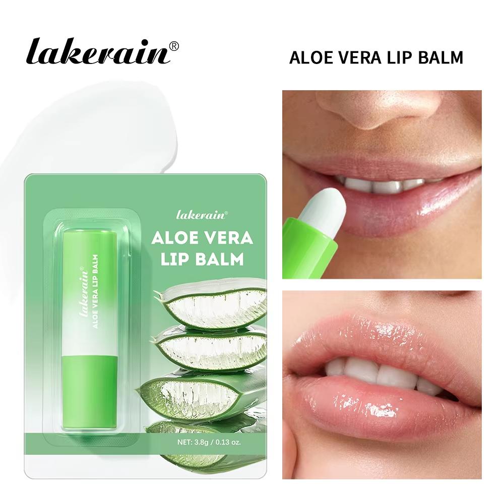 

Натуральная помада с алоэ вера, стойкая, освежающая, увлажняющая, для ежедневного ухода, бальзам для губ, стойкая к выцветанию, питательный уход за губами