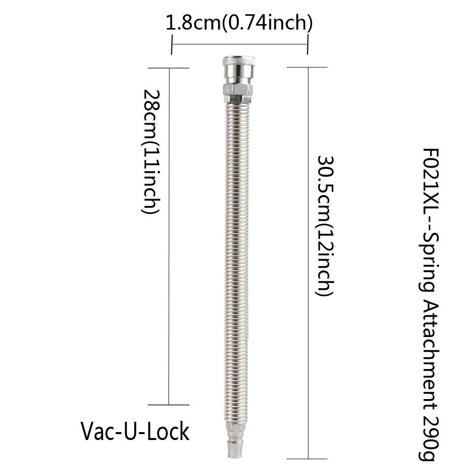 DTSUDU Vac-U-Lock Sex Machine Metal Accessories for Automatic Quick Plug Masturbation Machine Women and Man Sex Toy Adapter