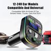 Q28 Car Bluetooth Receiver MP3 Playback Multifunctional Lossless Sound Quality Cigarette Lighter PD USB Converter Car Charger