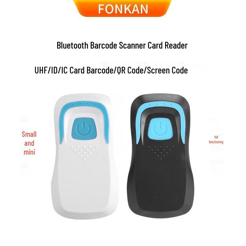 Bluetooth 125KHz RFID & 1D QR Code Reader for Access Control
