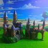 Fish Habitat Decors Castles Fortress Statue Art Crafts Resin Aquariums Decors