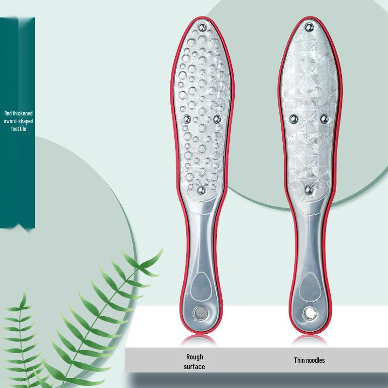 Dual-Sided Foot File for Removing Dead Skin & Calluses, Home Pedicure Tool