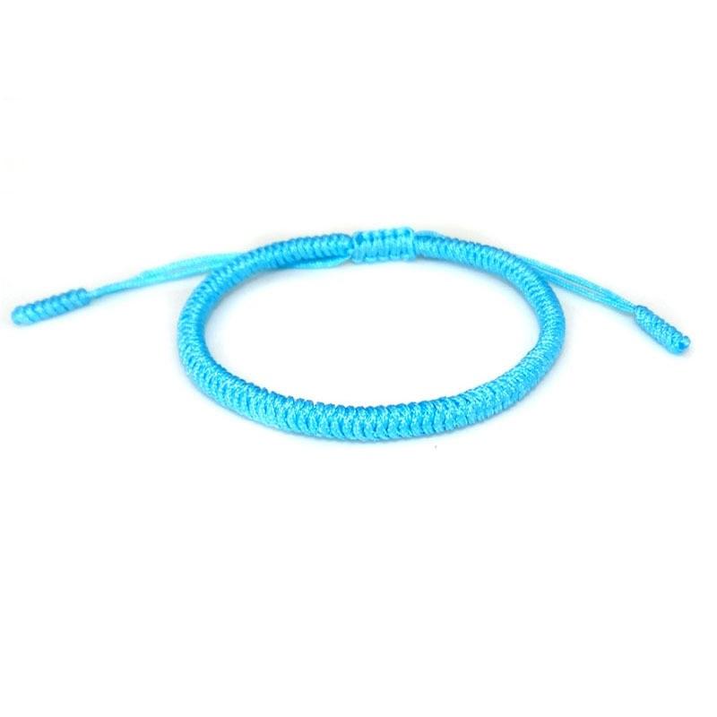 Charm 6 Colours Rope Bracelet Women Handmade Knots Braided Bracelets & Bangles Friendship Fashion Accessories Jewelry Girls