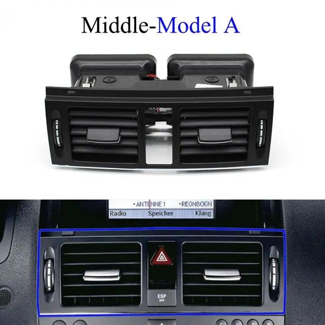 W204 Dash Center AC Air Vent Outlet Grille Assembly Left Right AC Vent For Mercedes Benz C Class C180 C200 220 230 260 C300 350