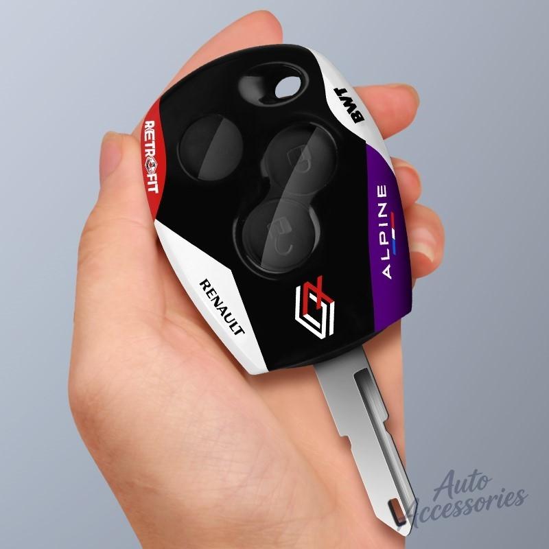 ABS Car Key Case Shell Cover for Renault Clio Trafic Twingo Kangoo Master Modus Dacia Duster Sandero Key Protection Accessories NN83