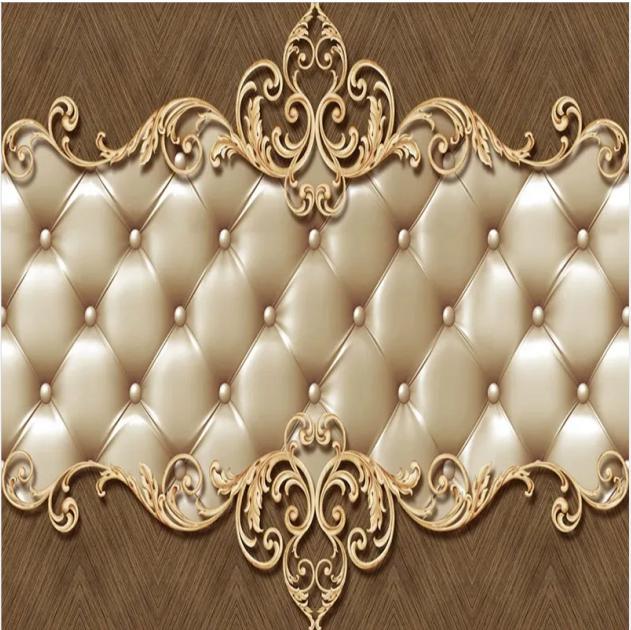 Sizes 3D Wall Paper Mural European Jewelry Flower Wallpaper Living Room Bedroom Wall Paper Stickers