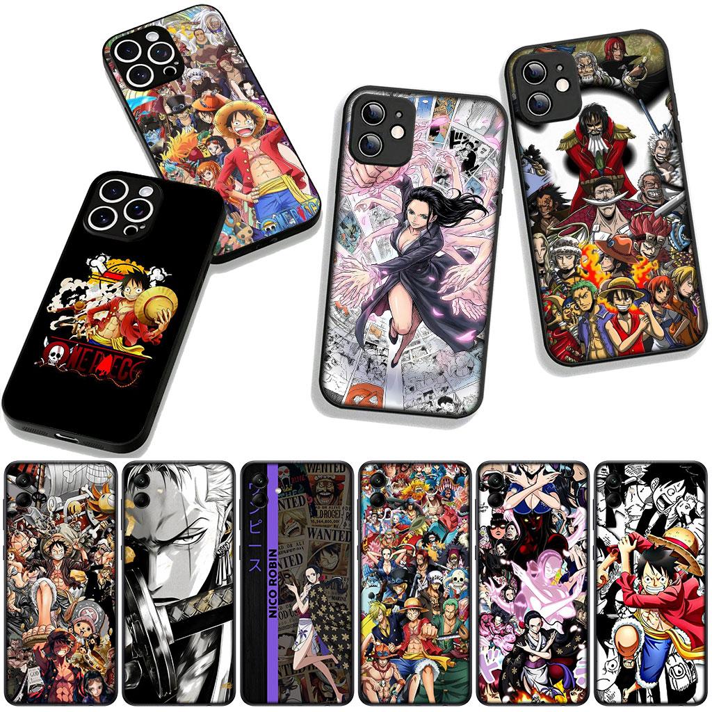 for Samsung Galaxy A36 A17 A26 A07 A35 A54 A53 A13 A33 A34 S8 S9 S20 S21 FE S10 Plus Phone Case Nico Robin Zoro One Pieces Luffy