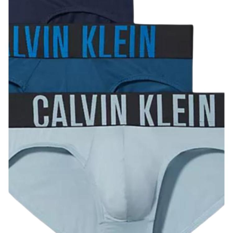 Calvin Klein Colorful Letter Jacquard Breathable Soft Underwear 3-Pack Men Underwear NB3610-129