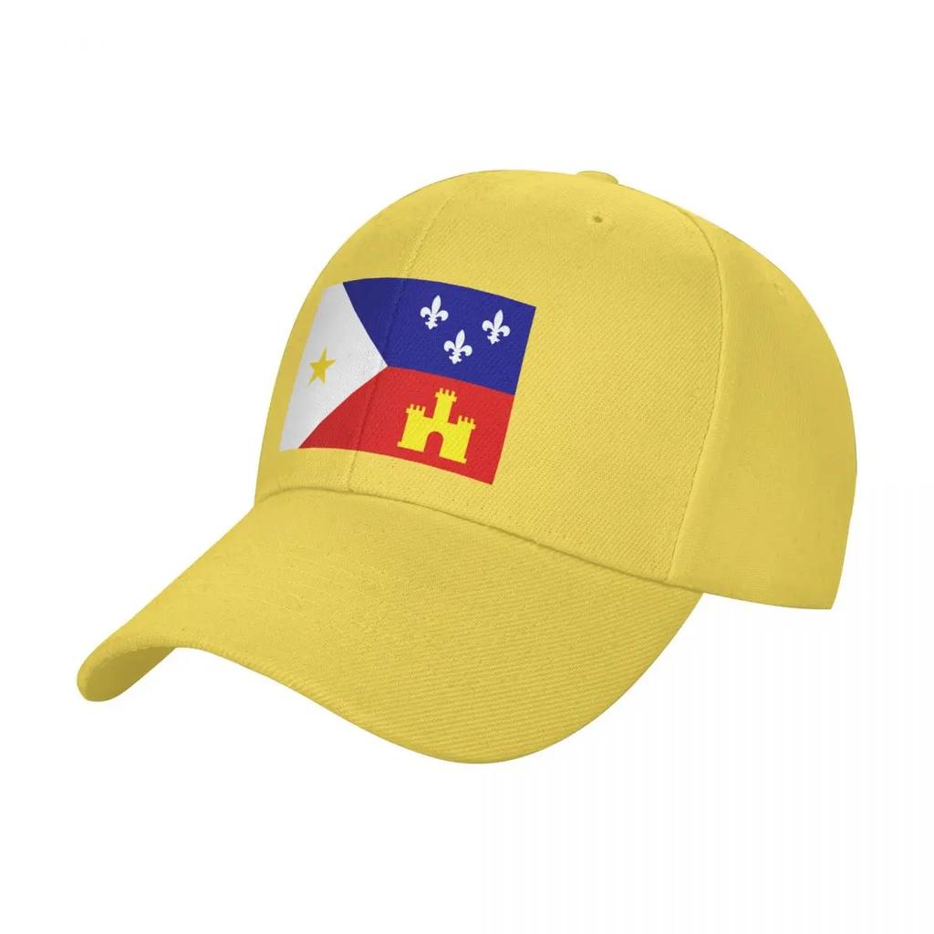 Flag of Acadiana Baseball Cap Luxury Brand Bobble Hat derby hat Boy Child Womens