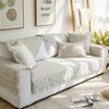 Four Season Universal Cotton Sofa Towel Floral Slipcover L Shape Sofa Cover Living Room Couch Non-Slip Soft Pillowcase Chair Mat