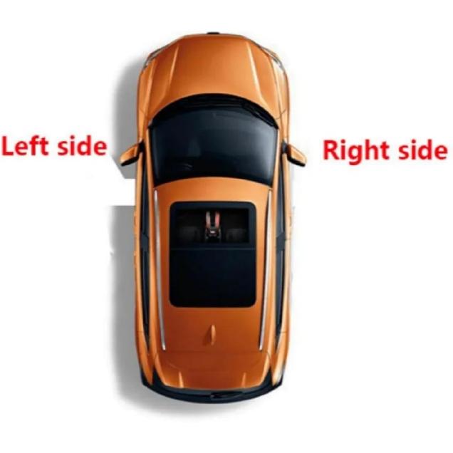 Front Windshield Wiper Cowl Side Extension Cover Corner Trim Rain Drain Plate Fit for Nissan Patrol Y62 2010-2017 Armada 2017-2024(1PC Left L)