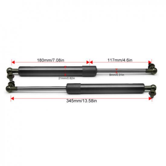 For Nissan Navara NP300 D22 D23 Hoods Lift Support Gas Spring Shock Struts 2Pcs
