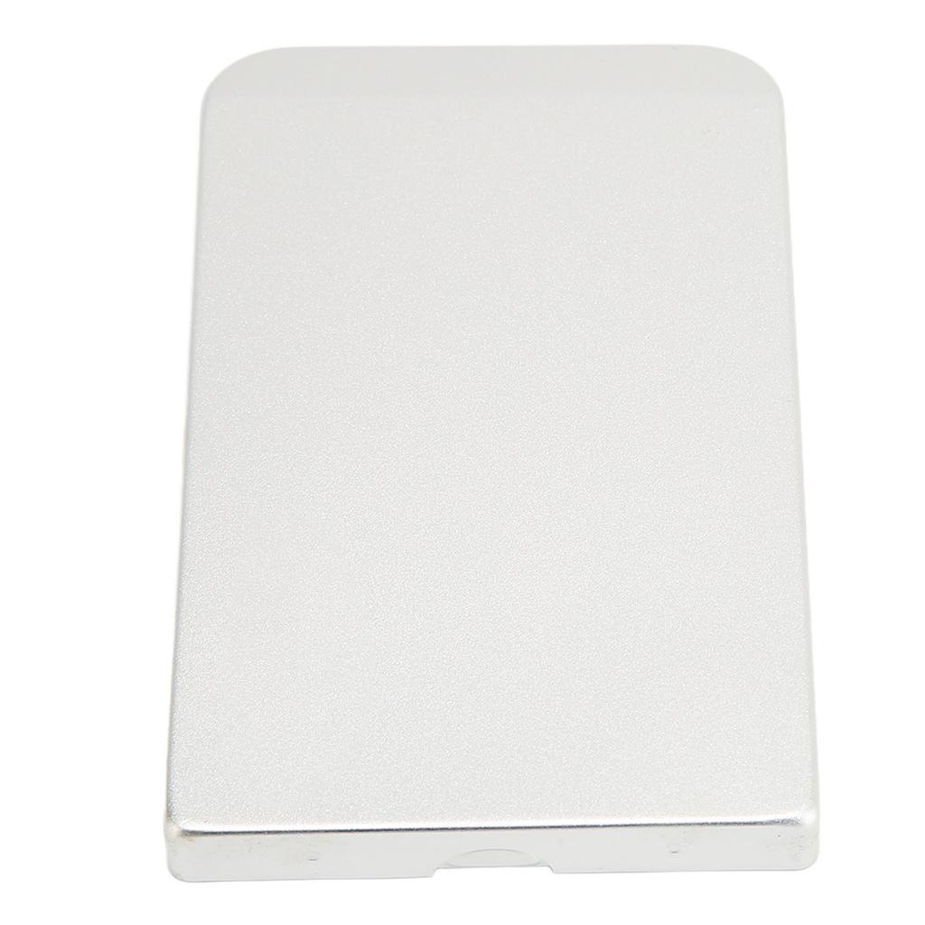 Hard Drive Enclosure 2.5 Inch USB2.0 480mbps Plug and Play Aluminum Alloy Hard Disk Case for Office Business Travel